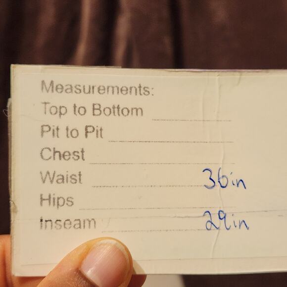 Vintage Stag Hill by Haband Corduroy Pants Brown & Black Elastic Waist 36/ L 29 - Picture 4 of 11